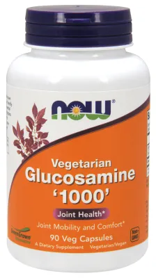 NOW Supplements Glucosamine '1000' (Vegetarian) - 90 Veg Capsules
