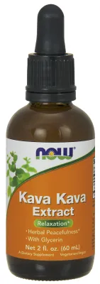 NOW Supplements Kava Kava Extract Liquid - 2 fl. oz.