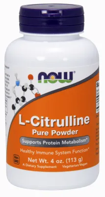 NOW Supplements L-Citrulline Pure Powder - 4 oz.
