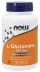 NOW Supplements L-Glutamine 500 mg - 120 Veg Capsules