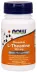 NOW Supplements L-Theanine 100 mg - 90 Chewables