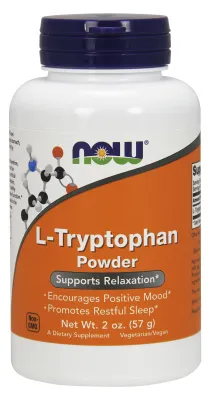 NOW Supplements L-Tryptophan Powder - 2 oz.