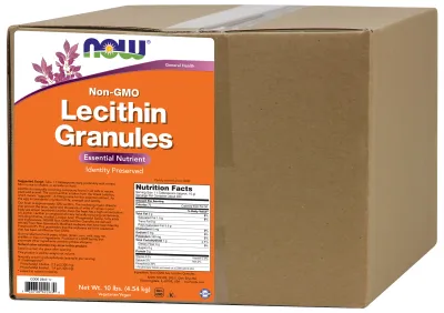 NOW Supplements Lecithin Granules - 10 lbs.
