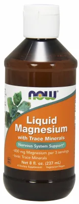 NOW Supplements Liquid Magnesium - 8 fl. oz.