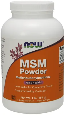 NOW Supplements MSM Powder - 1 lb.
