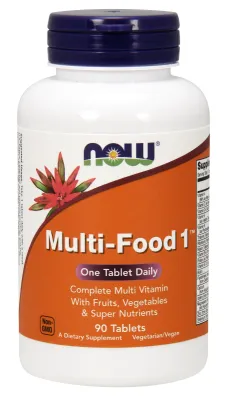 NOW Supplements Multi-Food 1 - 90 Tablets