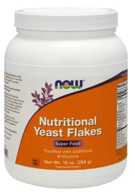 NOW Supplements Nutritional Yeast Flakes - 10 oz.