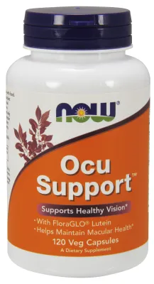 NOW Supplements Ocu Support- 120 Veg Capsules