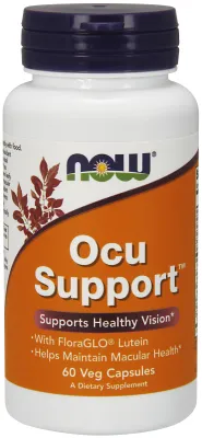 NOW Supplements Ocu Support - 60 Veg Capsules