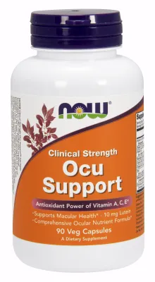 NOW Supplements Ocu Support Clinical Strength - 90 Veg Capsules