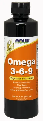 NOW Supplements Omega 3-6-9 - 16 fl. oz.