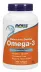 NOW Supplements Omega-3, Molecularly Distilled - 200 Softgels