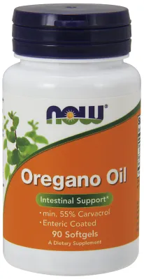 NOW Supplements Oregano Oil - 90 Softgels
