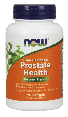 NOW Supplements Prostate Health Clinical Strength - 90 Softgels