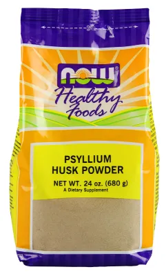 NOW Supplements Psyllium Husk Powder - 24 oz.