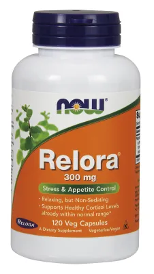 NOW Supplements Relora 300 mg - 120 Veg Capsules