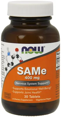 NOW Supplements SAMe 400 mg - 30 Tablets