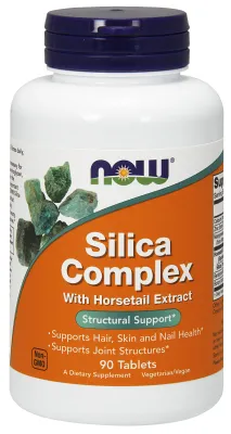 NOW Supplements Silica Complex - 90 Tablets