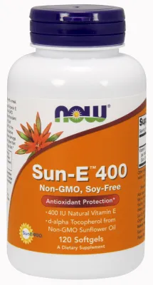 NOW Supplements Sun-E 400 -120 Softgels