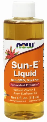 NOW Supplements Sun-E Liquid - 4 fl. oz.