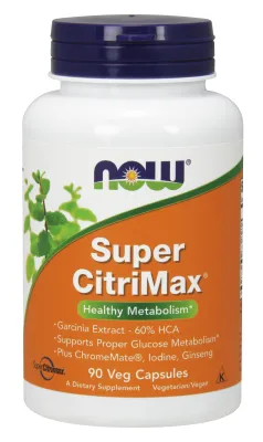 NOW Supplements Super Citrimax - 90 Veg Capsules