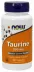NOW Supplements Taurine 500 mg - 100 Veg Capsules