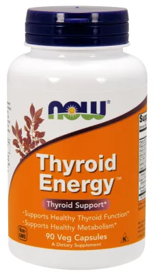 NOW Supplements Thyroid Energy - 90 Veg Capsules