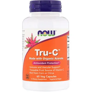 NOW Supplements Tru-C - 60 Veg Capsules