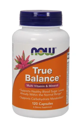 NOW Supplements True Balance - 120 Veg Capsules