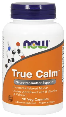 NOW Supplements True Calm - 90 Veg Capsules