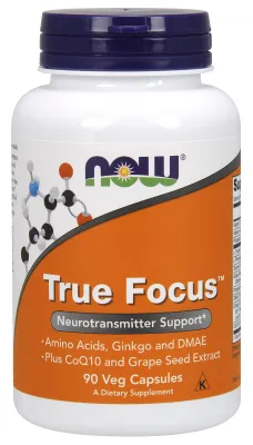 NOW Supplements True Focus - 90 Veg Capsules