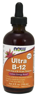 NOW Supplements Ultra B-12 Liquid - 4 oz.