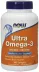 NOW Supplements Ultra Omega-3 (Bovine Gelatin) - 180 Softgels