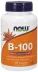 NOW Supplements Vitamin B-100 - 100 Veg Capsules
