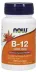 NOW Supplements Vitamin B-12 1000 mcg - 100 Lozenges