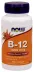 NOW Supplements Vitamin B-12 1000 mcg - 250 Lozenges