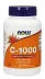 NOW Supplements Vitamin C-1000 - 100 Tablets