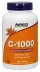 NOW Supplements Vitamin C-1000 - 250 Tablets
