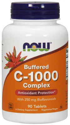NOW Supplements Vitamin C-1000 Complex - 90 Tablets