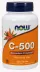 NOW Supplements Vitamin C-500 - 250 Tablets