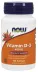 NOW Supplements Vitamin D-3 400 IU - 180 Softgels