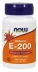 NOW Supplements Vitamin E-200 D-Alpha Tocopheryl - 100 Softgels