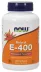 NOW Supplements Vitamin E-400 With Mixed Tocopherols - 250 Softgels