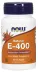 NOW Supplements Vitamin E-400 With Mixed Tocopherols - 50 Softgels
