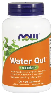 NOW Supplements Water Out - 100 Veg Capsules