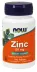 NOW Supplements Zinc 50 mg - 100 Tablets