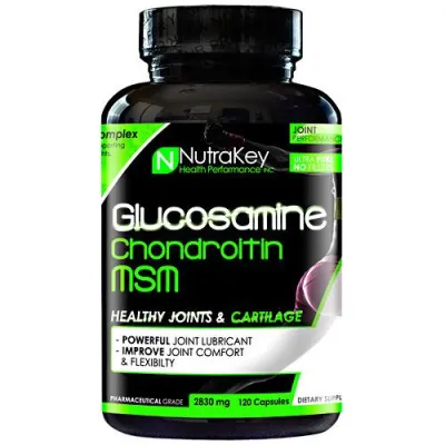 Nutrakey - Glucosamine Chondroitin Msm, 120 Capsules