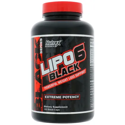 Nutrex Lipo 6 Black 120 Capsules