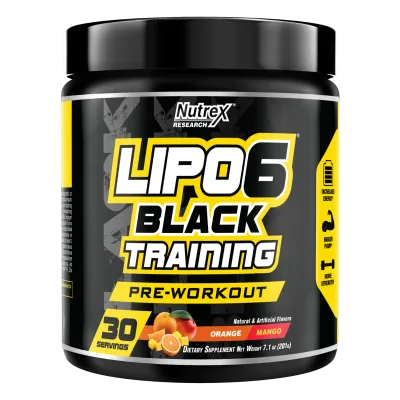 Nutrex Lipo 6 Black Training 30 servings