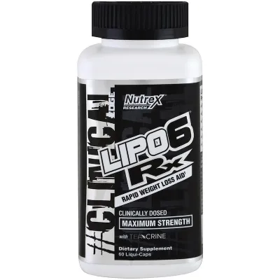 Nutrex Research Lipo 6 Rx 60 Liqui-Caps